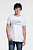 Превью для  футболка мужская приталенная «давай возьмемся за руки», белая