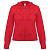 Превью для  толстовка женская hooded full zip красная