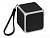 Превью для  портативная колонка cube с подсветкой, черный