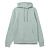 Превью для  толстовка с капюшоном унисекс hoodie, серо-зеленая