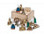 Превью для  ёлочная гирлянда с лампами в подарочной коробке достопримечательности мира