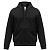 Превью для  толстовка мужская hooded full zip черная