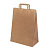 Превью для  пакет бумажный quadrata xl, крафт, плотность 80 г/м2, 43 x 32 x 17 cм