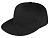 Превью для  бейсболка unit snapback с прямым козырьком, черная