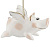 Превью для  фарфоровая елочная игрушка piggy wingy
